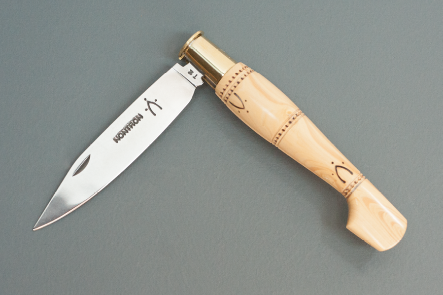 Nontron-Messer 2017 mit traditionellem Buchsbaumgriff  Forge de Laguiole