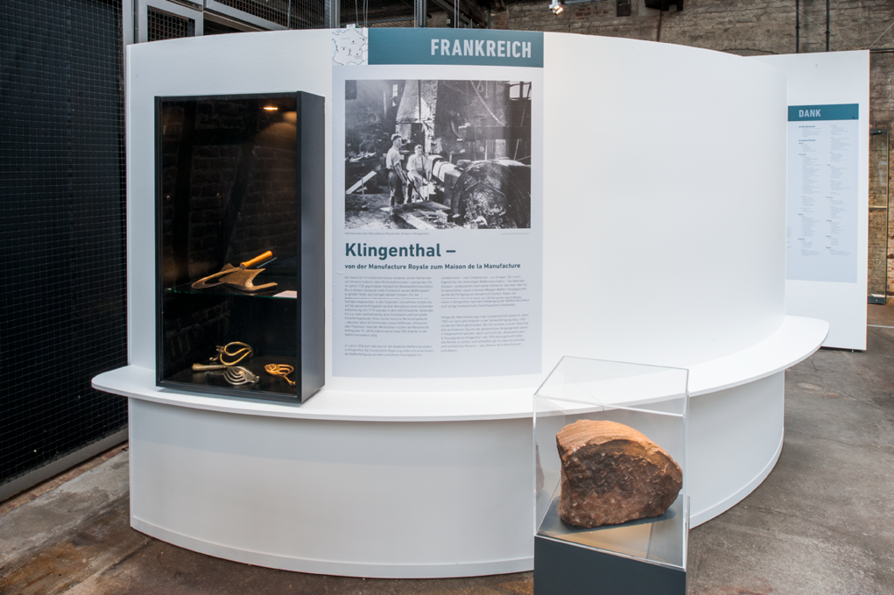 Teilansicht Ausstellungsraum  Frankreich